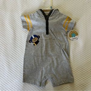 Child of Mine Football Romper • 0-3mo